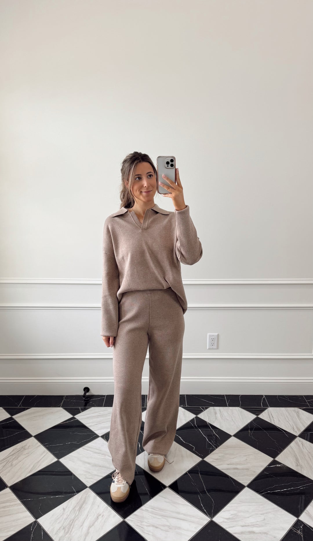 Brown Loungewear Set